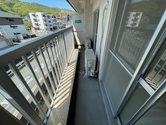 バルコニー　※別部屋の写真です