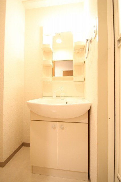 洗面設備　同物件別号室のものです。