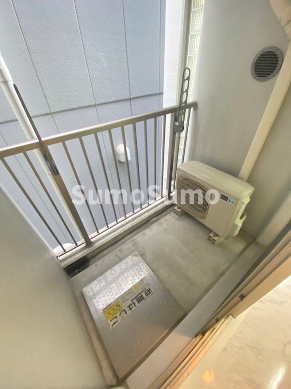 バルコニー　広々としたバルコニーです