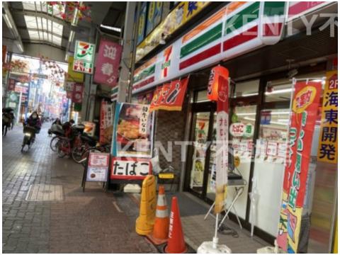 コンビニ　セブンイレブン 大田区仲六郷2丁目店（コンビニ）まで98m