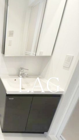 洗面設備　洗面台です。