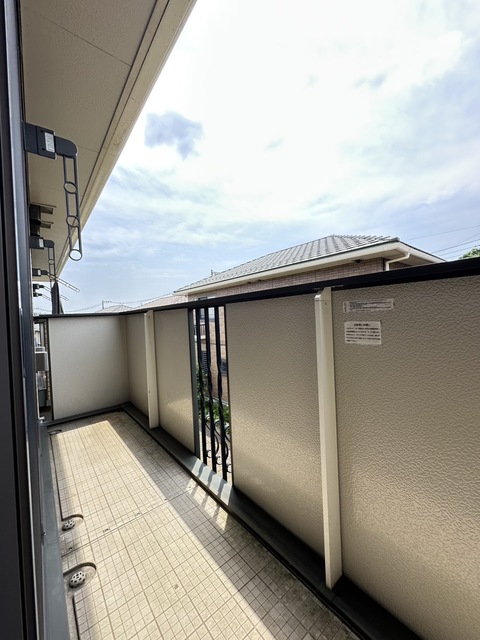 バルコニー　別部屋参考写真です