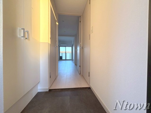 玄関　収納もある玄関です