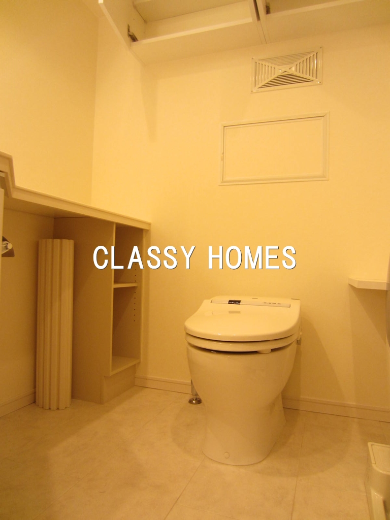 トイレ　2005年竣工カスタリア銀座III：トイレ