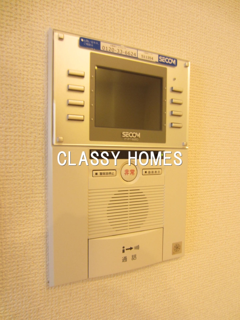 セキュリティ　2005年竣工カスタリア銀座III：モニターホン