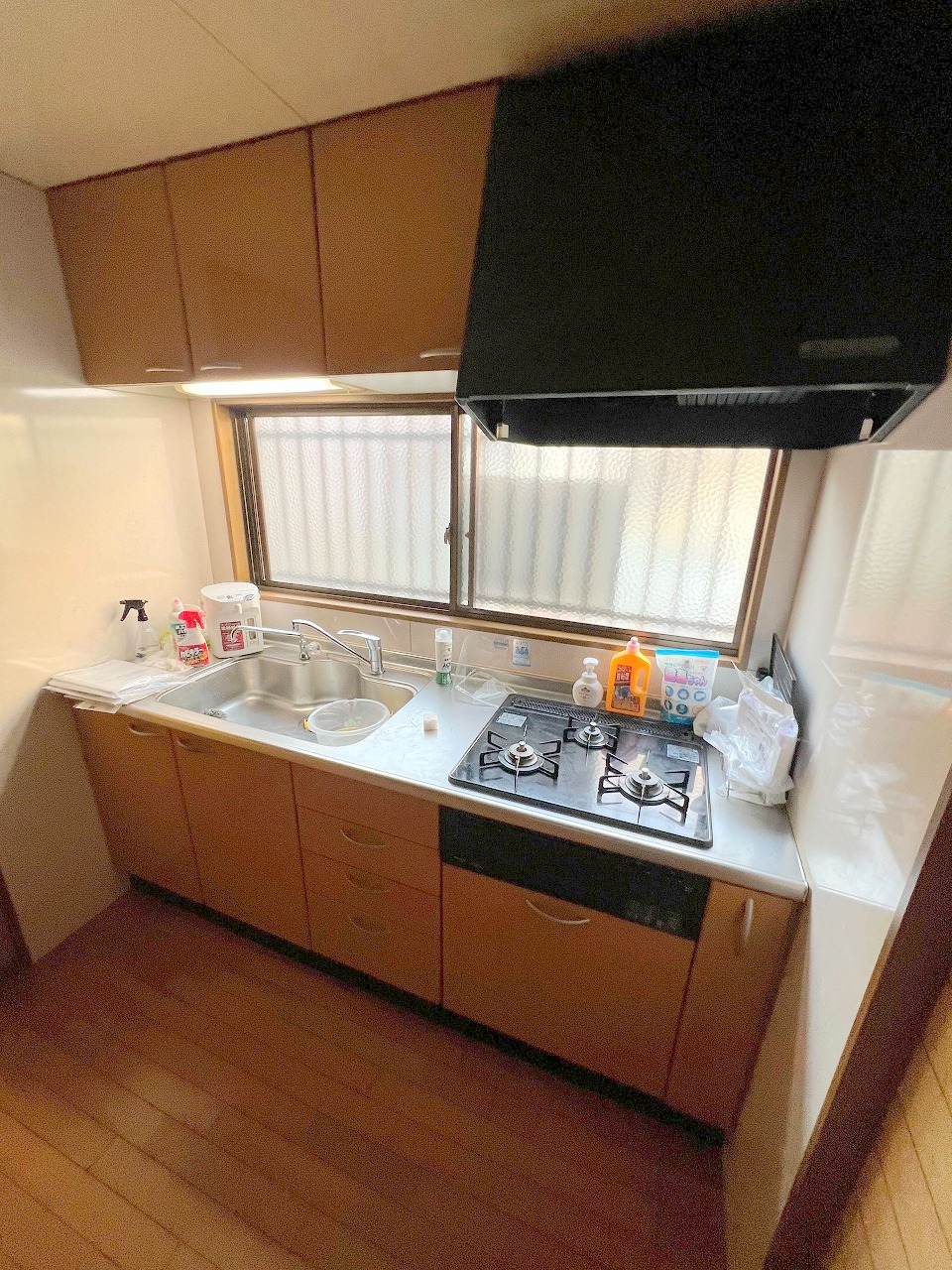 近鉄大阪線 久宝寺口駅 徒歩7分 2階建 築55年のキッチン写真