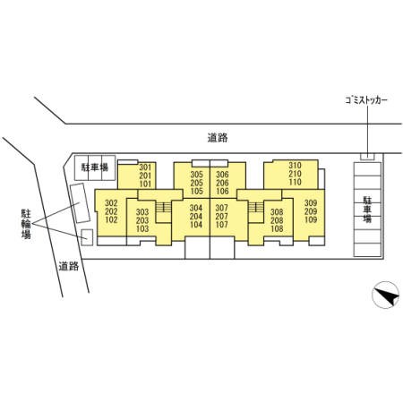 駐車場　敷地内駐車場です。