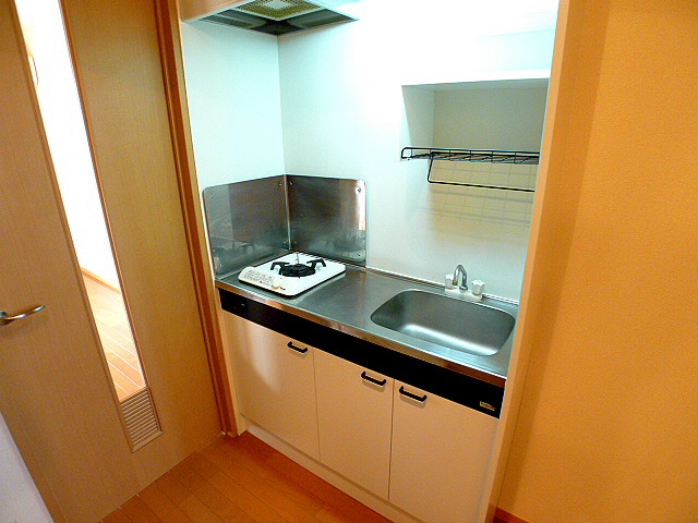キッチン　キッチンは1口ガスコンロ