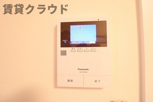 セキュリティ　TVモニターホン付きでセキュリティ面も安心！