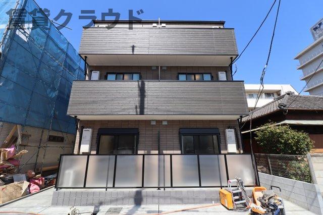 建物外観　ついに全貌が！！憧れの新築物件に住んでみませんか♪？