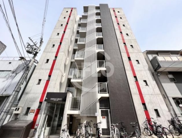 建物外観　HARBEST AWAZA RIVER SIDE　外観