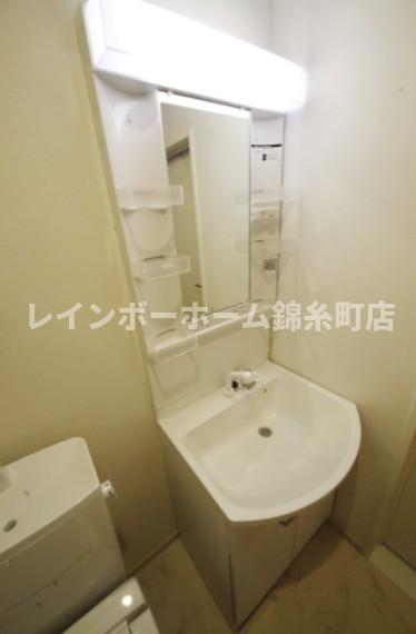 洗面設備　※建築中のため参照写真となります。