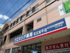 ドラックストア　ウエルシア足立加平店（ドラッグストア）まで976m