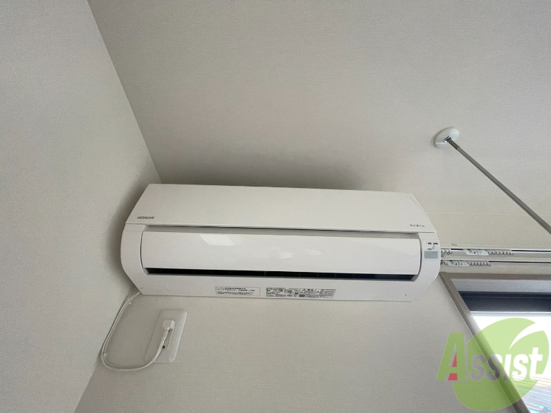 その他設備　エアコン付きです！夏でも冬でも安心ですね。