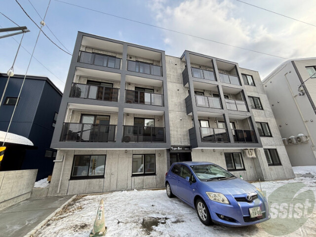 建物外観　札幌市豊平区美園９条「ライトベル美園９条」