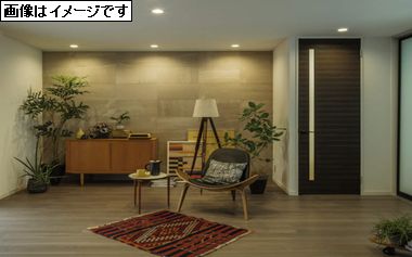 居室・リビング　居室部の色合いイメージ