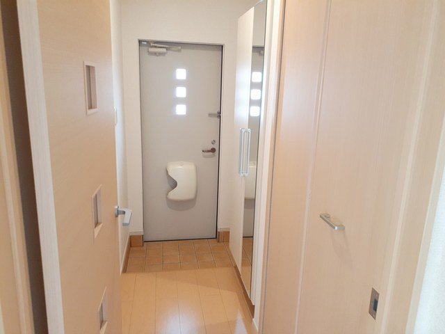 玄関　ゆったりとした玄関です