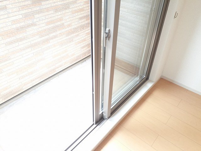 バルコニー　落ち着いた時間を過ごせるバルコニーです