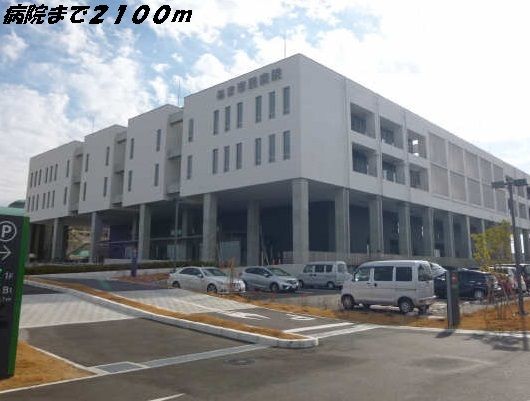 病院　あま市民病院（病院）まで2100m