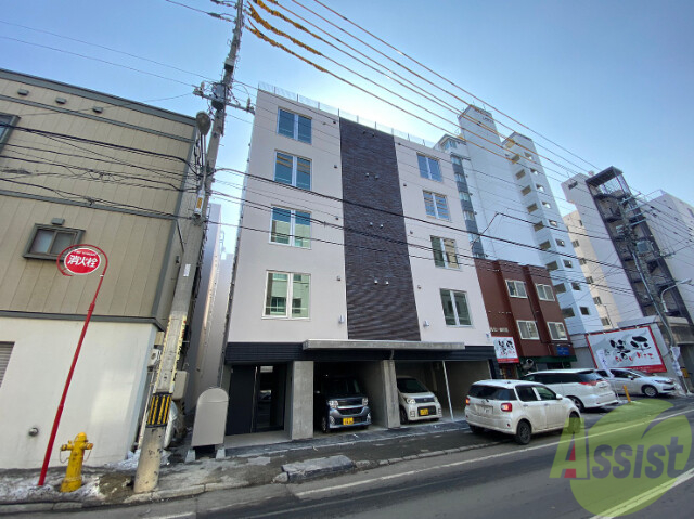 建物外観　札幌市中央区南６条西「Ｐｏｒｔｅ－ｂｏｎｈｅｕｒ