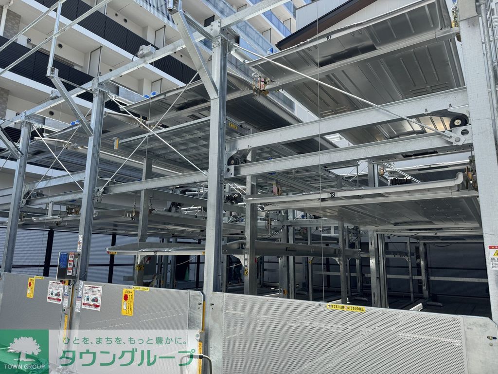 駐車場　眺望