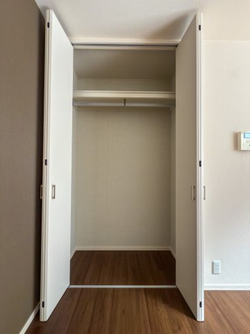 収納　別タイプのお部屋の写真です