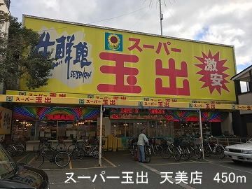 スーパー　スーパー玉出　天美店（スーパー）まで450m