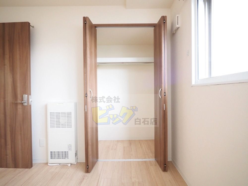 収納　各部屋にクローゼット完備しています♪