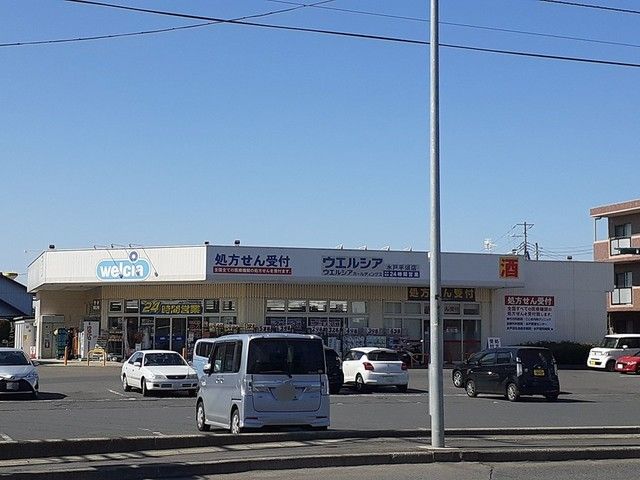 ドラックストア　ウエルシア 　平須店（ドラッグストア）まで500m