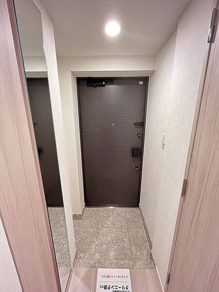 玄関　※反転タイプのお部屋の写真です。