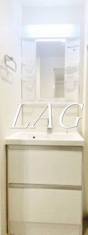洗面設備　洗面台です。