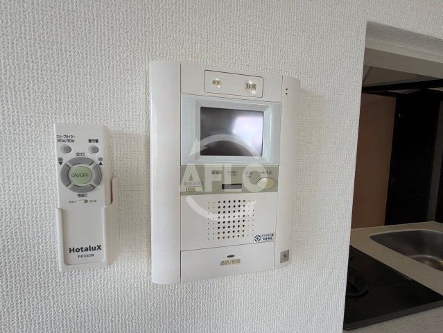 セキュリティ　Lasante京橋　TV付きモニターホン