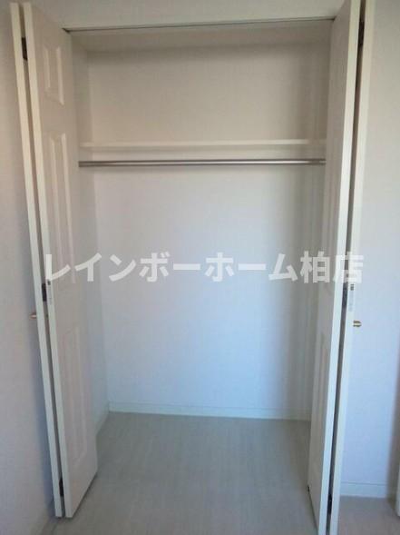 収納　たっぷりとした収納スペースです