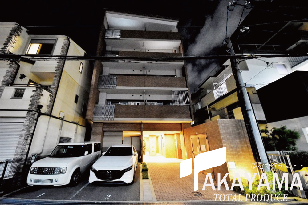 建物外観　オートロック＆防犯カメラ＆宅配ボックス完備★駅近く★