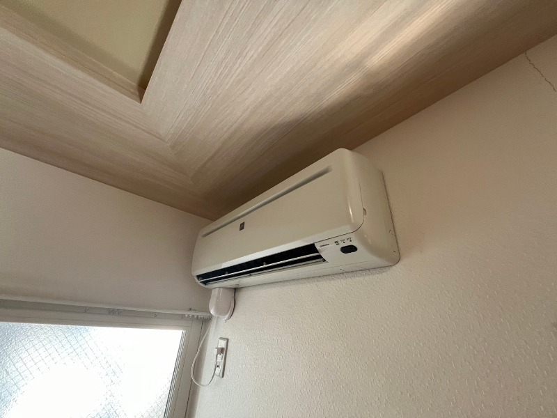 その他設備　こちらはエアコンが設置されております！夏場も快適です！