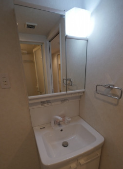 洗面設備　別タイプ部屋　参考写真です