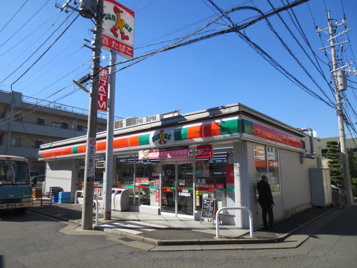 コンビニ　サンクス（コンビニ）まで180m