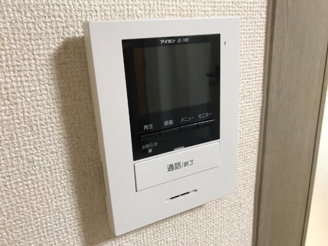 セキュリティ　カメラ付きインターホン（イメージ）