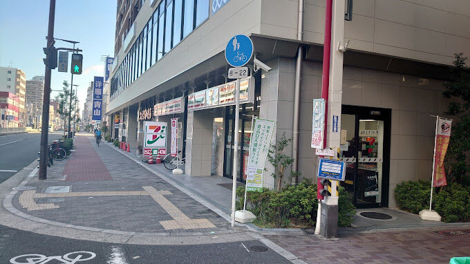 コンビニ　セブンイレブン大阪大今里1丁目店（コンビニ）まで198m