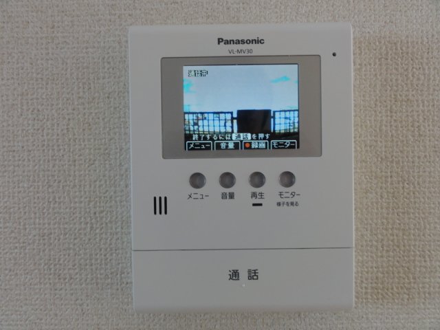 セキュリティ　カメラ付インターホン（イメージ）