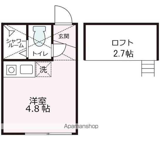 メゾンパル鶴見市場の間取り写真