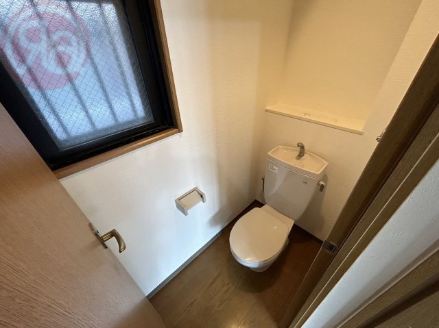 トイレ　ゆったりとした空間のトイレです