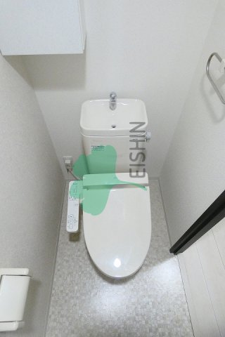 トイレ　清潔感のあるトイレです。