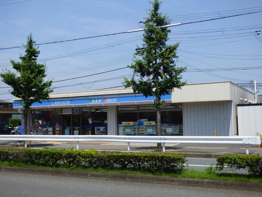 コンビニ　ローソン 羽束師菱川店（コンビニ）まで424m