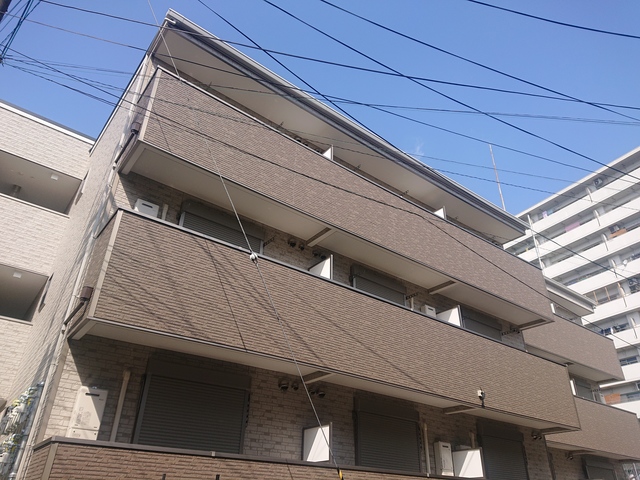 建物外観　落ち着いた雰囲気の外観です。