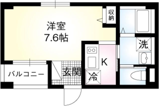 b’CASA Tatekawaの間取り写真
