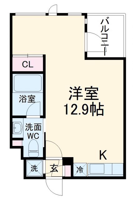 COZY徳川園の間取り写真