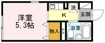 ブランドールの間取り写真