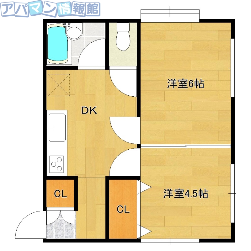 RIVABLE小針台の間取り写真