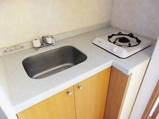 ＪＲ中央本線 鶴舞駅 徒歩8分 9階建 築26年のキッチン写真